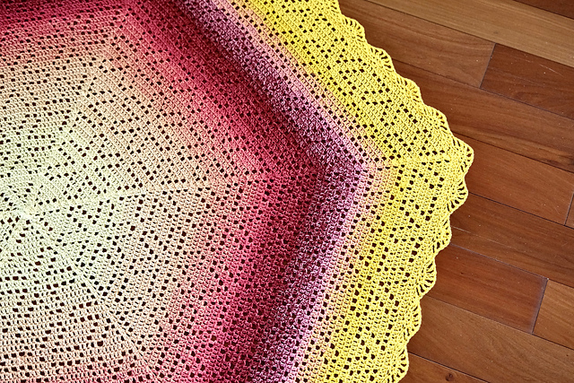 Wildflower Hexagon Blanket