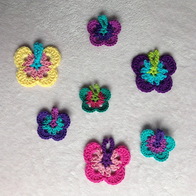 Butterfly Coasters / Appliques - Image 2