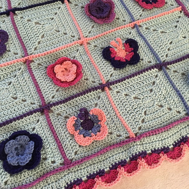 Butterfly Garden Blanket - Image 2