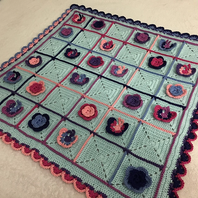 Butterfly Garden Blanket - Image 8