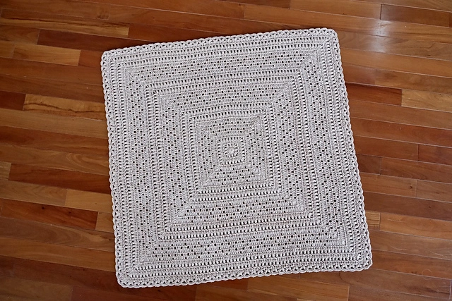 Diamonds in the Puffs Rug - Image 10