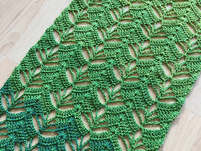 Forest Through the Leaves Shawl - Image 4