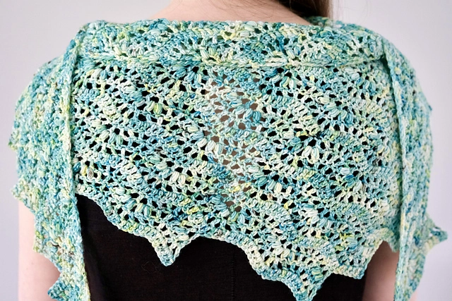 Morning Tide Shawl - Image 9