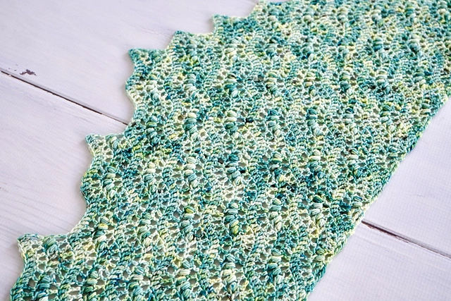 Morning Tide Shawl - Image 11