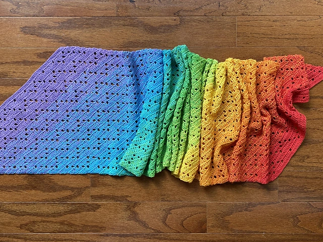 Prismatic Shawl - Image 7