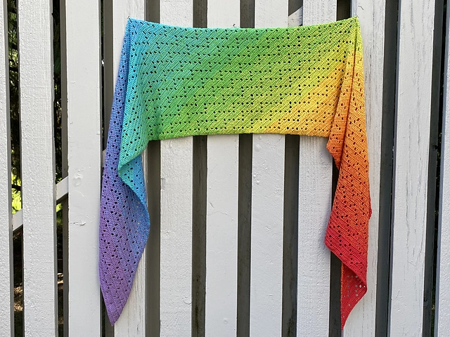 Prismatic Shawl - Image 8