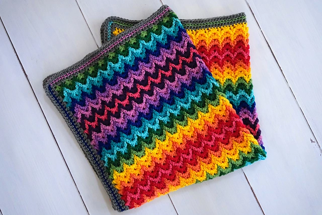Rainbow Ridge Blanket - Image 3