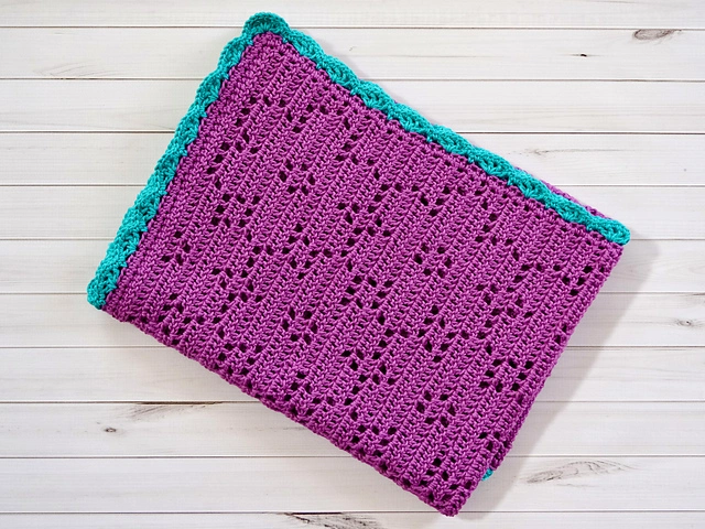 Starflower Filet Blanket - Image 2