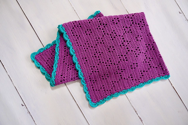 Starflower Filet Blanket - Image 4