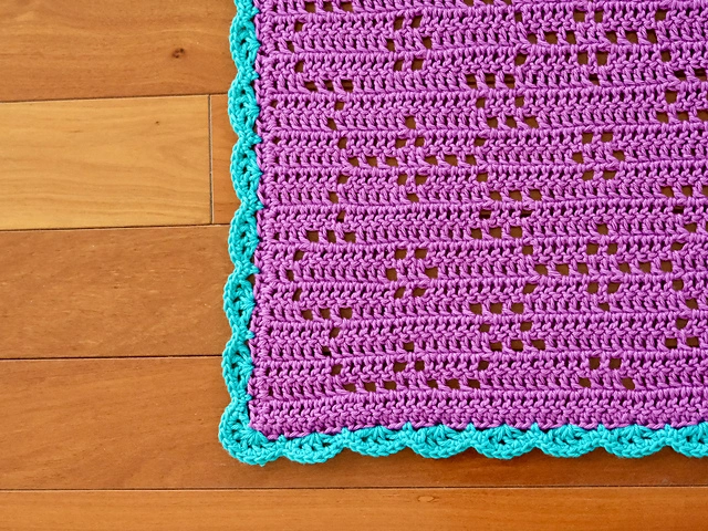 Starflower Filet Blanket - Image 5