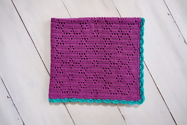 Starflower Filet Blanket - Image 7