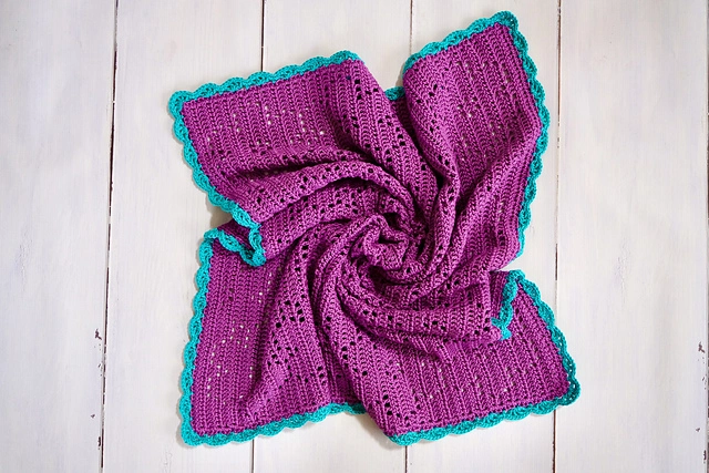 Starflower Filet Blanket - Image 10