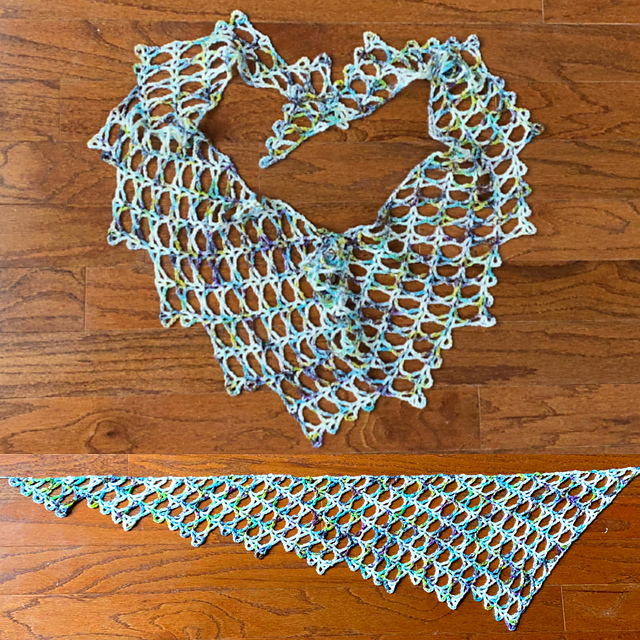 Vancouver Harbour Shawl