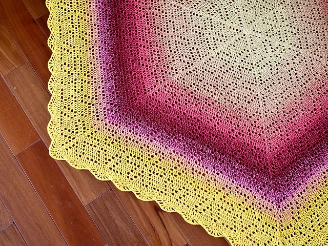 Wildflower Hexagon Blanket - Image 3