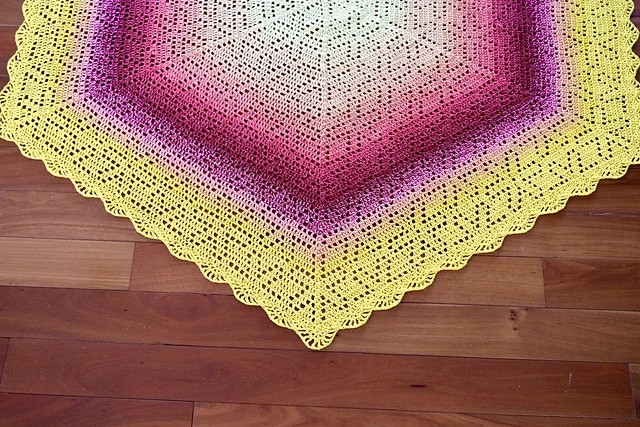 Wildflower Hexagon Blanket - Image 4