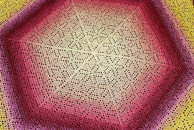 Wildflower Hexagon Blanket - Image 10