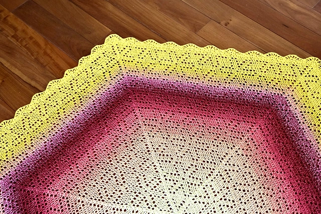 Wildflower Hexagon Blanket - Image 11