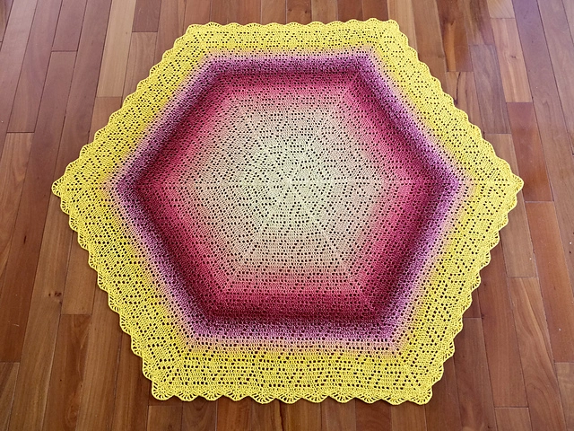 Wildflower Hexagon Blanket - Image 12