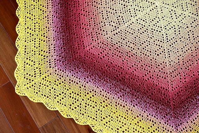 Wildflower Hexagon Blanket - Image 15